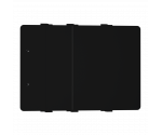 4-Fold ISO Clipboard - Blackout